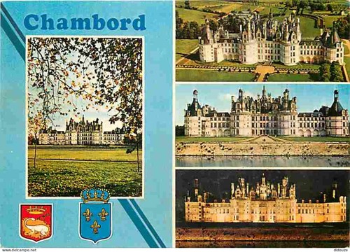 Carte postale chambord - -,