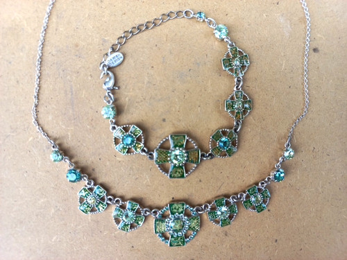 Parure collier bracelet - , et