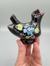 Oiseau céramique siffleur vintage