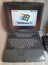 PC Portable Vintage Toshiba Satellite Pro 4200 Series Laptop Windows 98