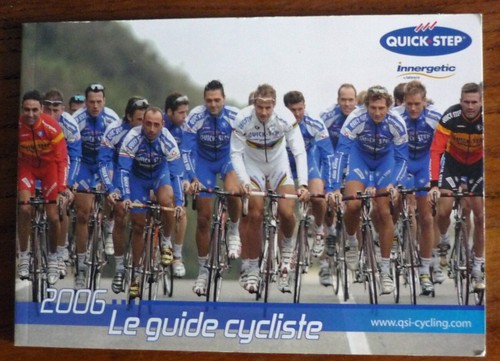 Cyclisme livret équipe - cyclisme,