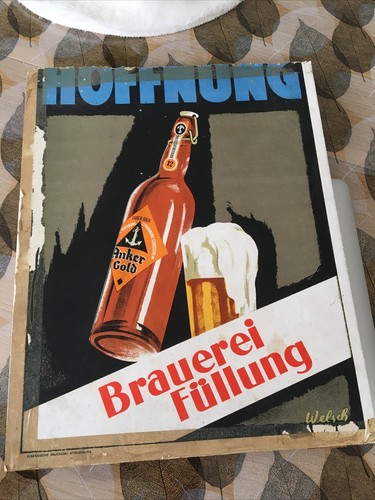 Rare carton publicitaire - rare,