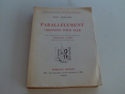 Verlaine parallelement - verlaine,