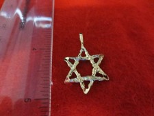 14KT Plaqué Or Religieux Juif