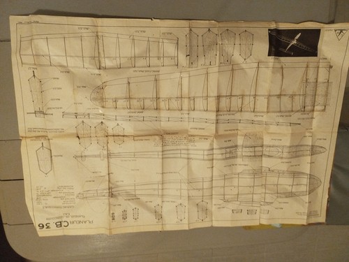 Plan planeur cb36 - plan,