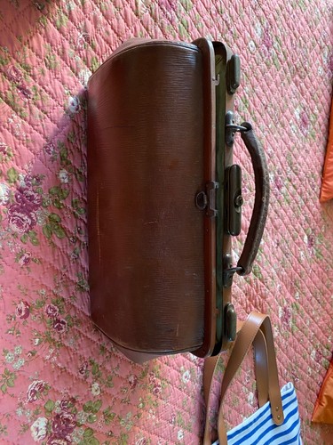 Sac cuir medecin ancien - en,
