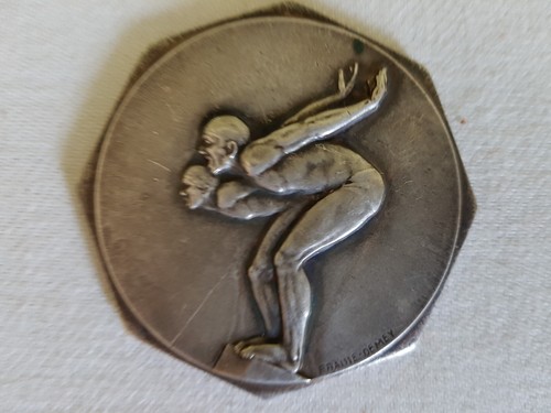 Ancienne médaille argent - médaille,