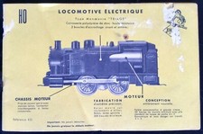 mini catalogue Jouef;  trains Miniatures et accessoires sur 40 pages
