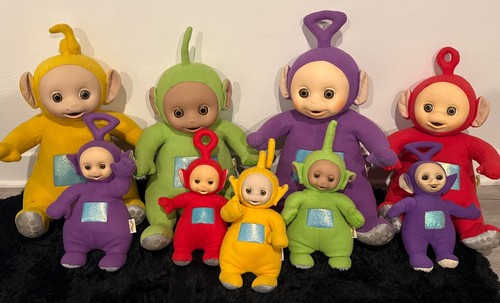 Vintage teletubbies plush - plush, set