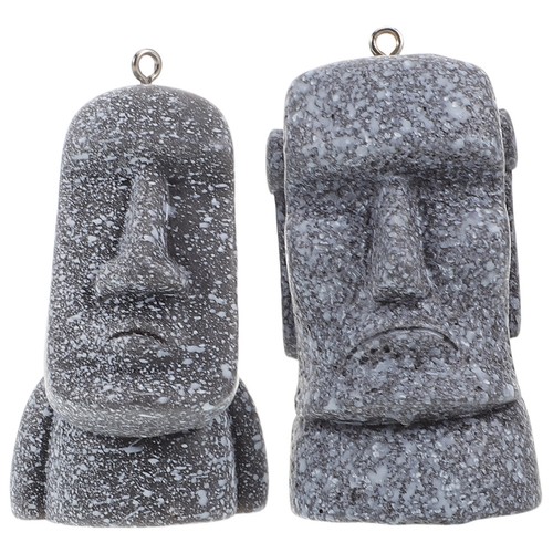 Pcs statue moai - moai, l'île