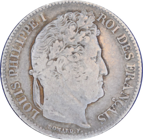 Franc louis philippe 1837 - franc, w