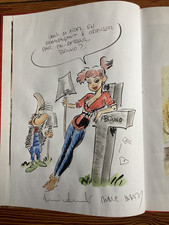 superbe dedicace couleure