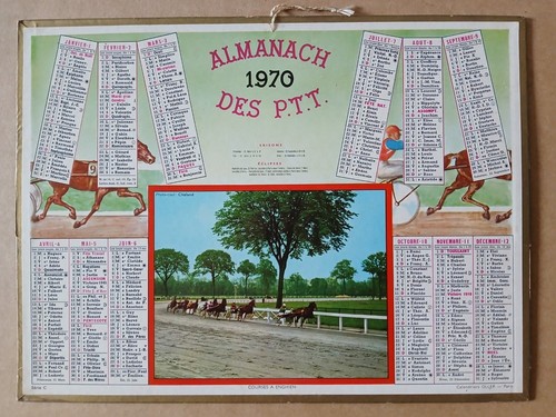 Calendrier ptt almanach - ptt,