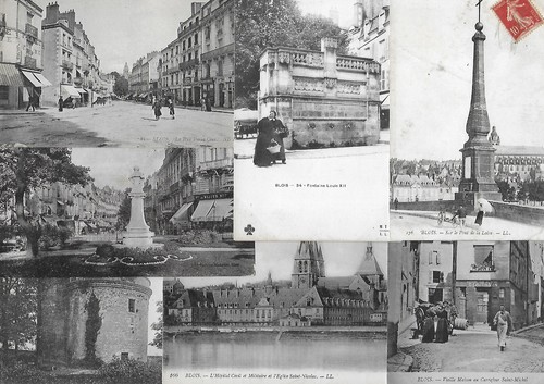 Lot cartes postales - 10,
