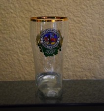 VERRE A BIERE  FORME BOTTE  HECKELMANN-KUHN BRAUERIE GMBH  VINTAGE ANNEE 60