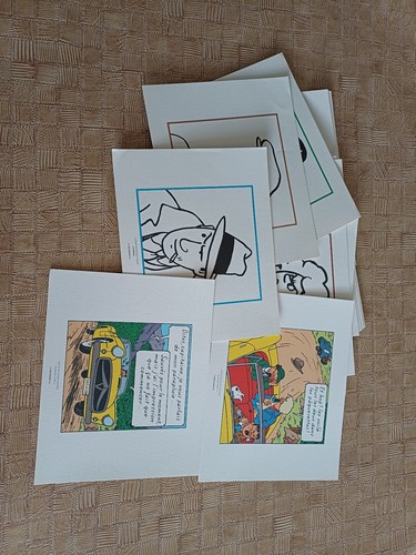 Lot planches dessin - lot, 2: