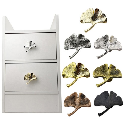 1pc ginkgo feuille alliage - ginkgo,