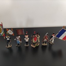 Lot 6 Soldats de plomb Atlas