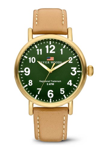 River woods montre - montre, marron