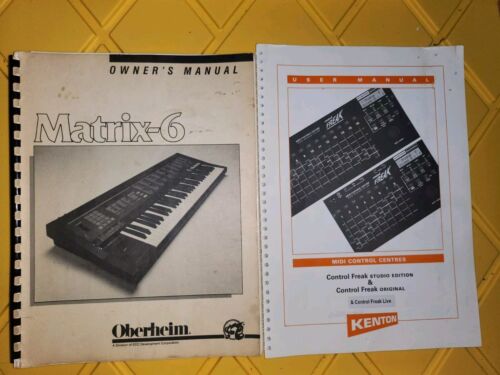Owner manuals oberheim - manuals,