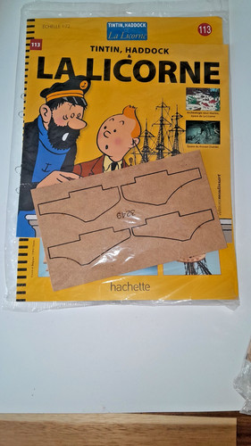 Tintin construire licorne - la,