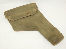 Holster web anglais Webley camouflé 1943 ORIGINAL BRITANNIQUE WWII WW2