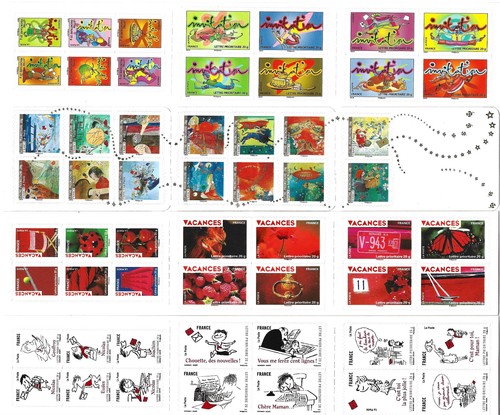 Carnet timbres à - timbres,