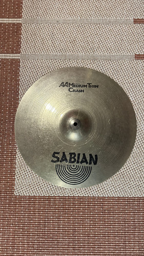 Sabian crash médium - crash, thin