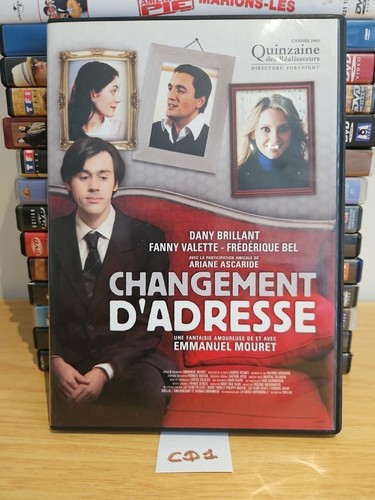 Dvd changement adresse - dvd,