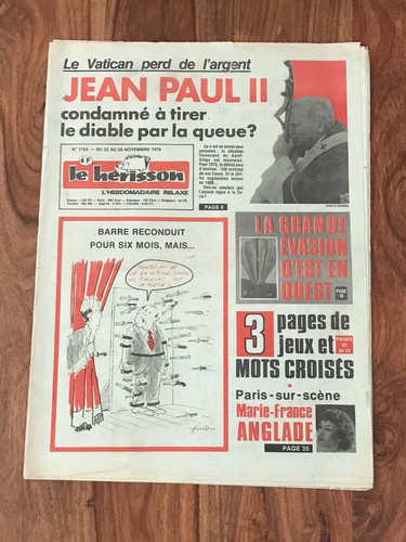 Journal hérisson 1753 - n°,