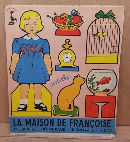 Coloriage découpage montage - coloriage,