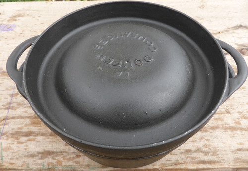Cocotte ronde fonte noir non - fonte,