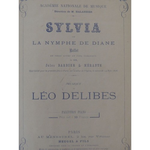 Delibes léo sylvia la - delibes,