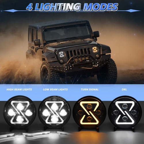 Pcs phare led pouces - pcs,