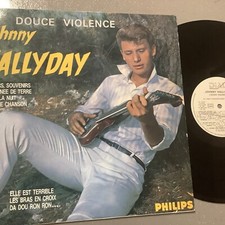 Lp 33. T. Johnny Hallyday  Collection.  Dial.    « Douce Violence «