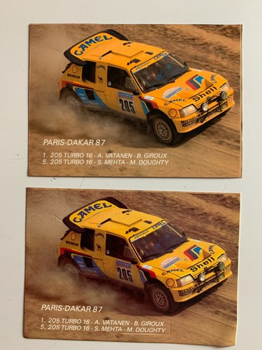 Lot stickers paris dakar - 2,