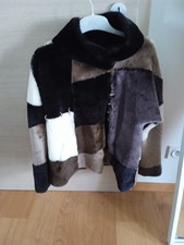 manteau stylé cuir peau