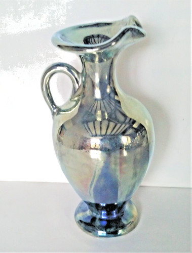Vase grès flammé