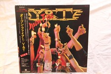 Open Fire Y & T Hard Rock Vinyl LP  + OBI A&M Records AMP-28126