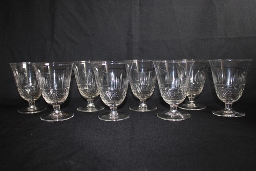 Verres eau anciens en - 8, anciens,