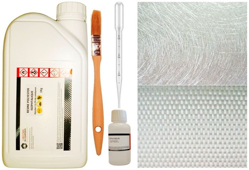 1kg resine polyester iso - 1kg, de