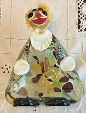 Clown Murano, figurine en verre de Murano, dlg Dino Martens, dlg AVEM.