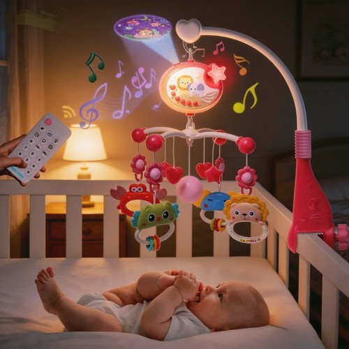 Musical baby crib mobile - baby,