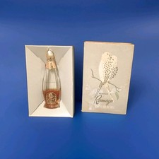 Ancienne Bouteille Parfum "Ramage" De Bourgeois Paris Années 50 -60 , Avec Boite