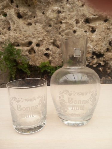 Carafe table nuit - carafe, de