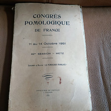 livre congrès pomologique de