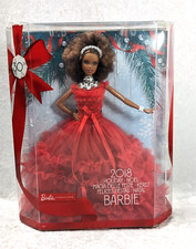 Mattel BARBIE SIGNATURE NOEL HOLIDAY 2018 / 30th ANNIVERSAIRE AFRO BRUNE