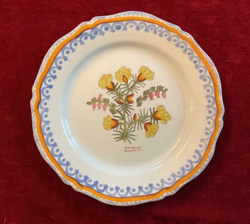 Quimper henriot assiette - quimper,
