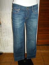Pantalon Jeans droit délavé