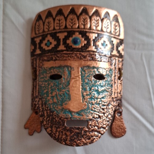 Masque décoratif rare tribu - masque,